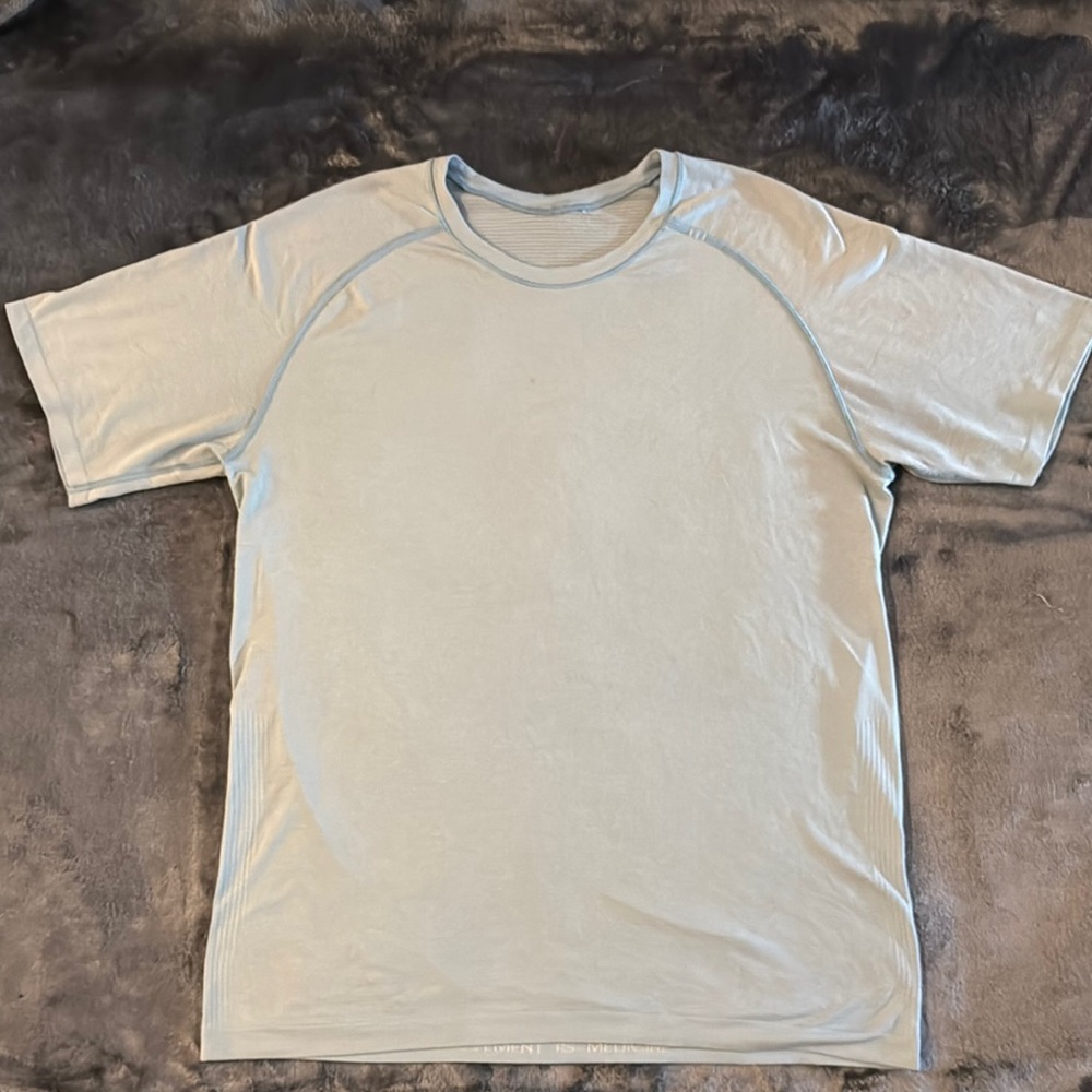 Lululemon Athletica Blue Short Sleeve Tee